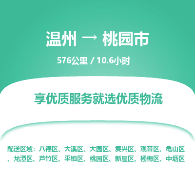 溫州到桃園市物流專線 溫州到桃園市物流專線