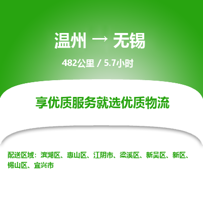 溫州到無錫新吳區(qū)物流專線